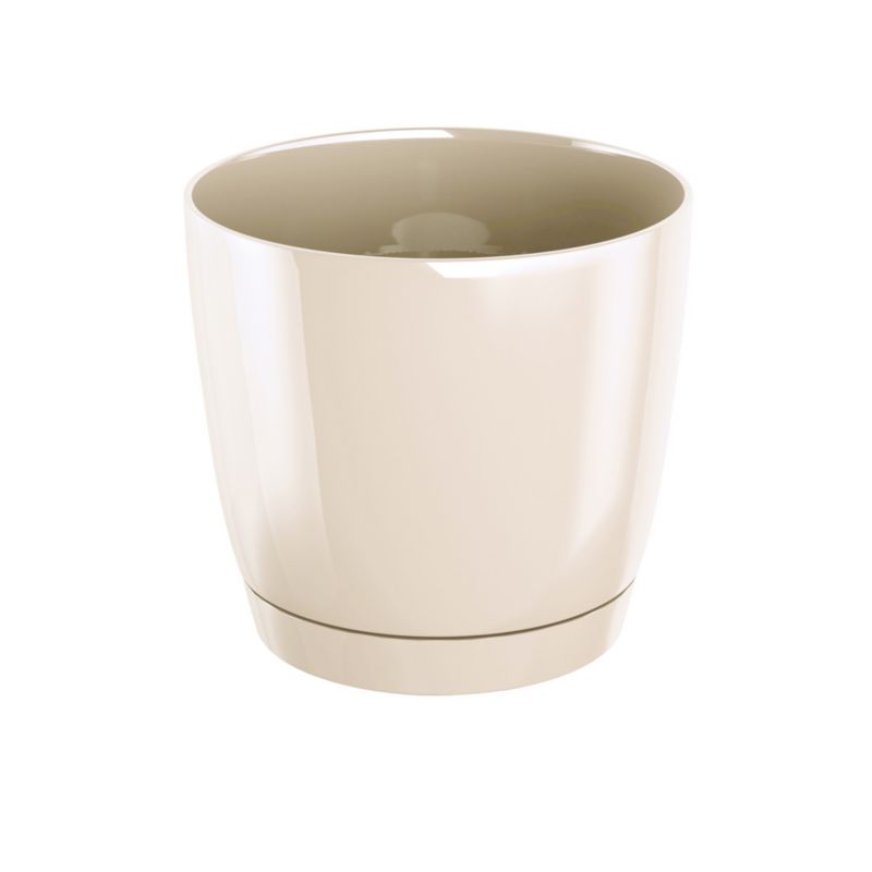 Prosperplast Coubi krukke 2 l 15,5 cm kremfarvet