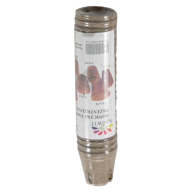 Runde tørvepotter 5,5 x 5 cm, 22 stk.