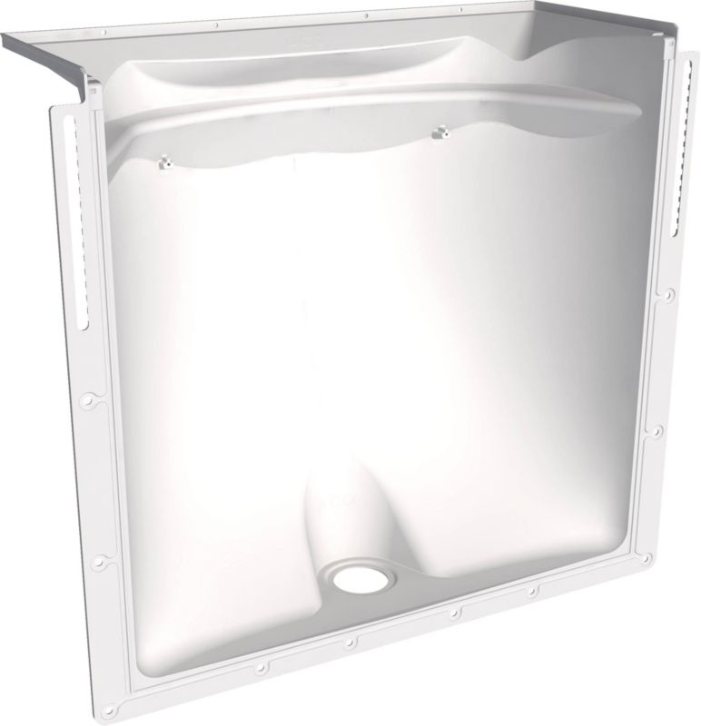 ACO lysindsats 100 x 100 x 40 cm med øjeformet rist og monteringssæt