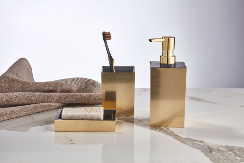 Sepio Eldorado sæbedispenser i guld