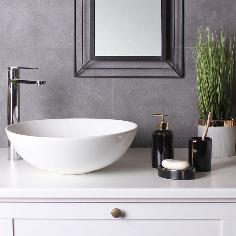 Splendid Fold sæbedispenser i sort