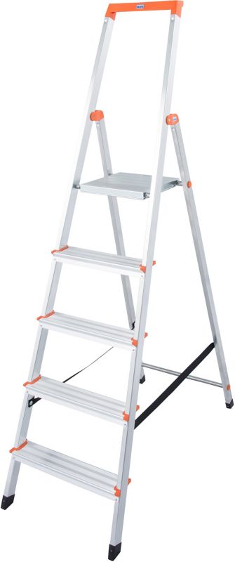 5-trins sammenklappelig aluminiumsstige Krause Solidy