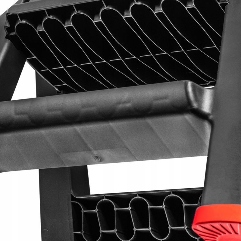 KADAX 2-trins sammenklappelig arbejdsstige med platform 150 kg - Polsk kvalitet