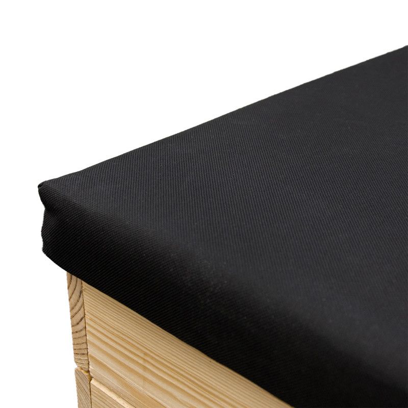 Træskrin 4iQ Group 100x40x50 cm polstret kiste 200L 1 stk.