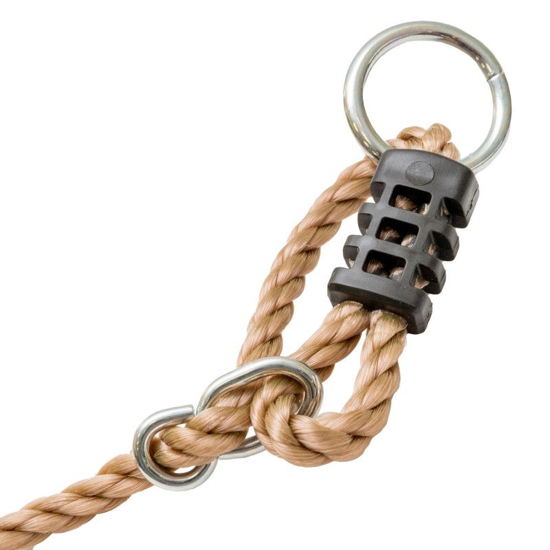 Træ trapez 4iQ Group til legeplads rød 1 stk.