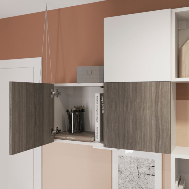 Dør til korpus 37,5 x 37,5 cm GoodHome Atomia hvid