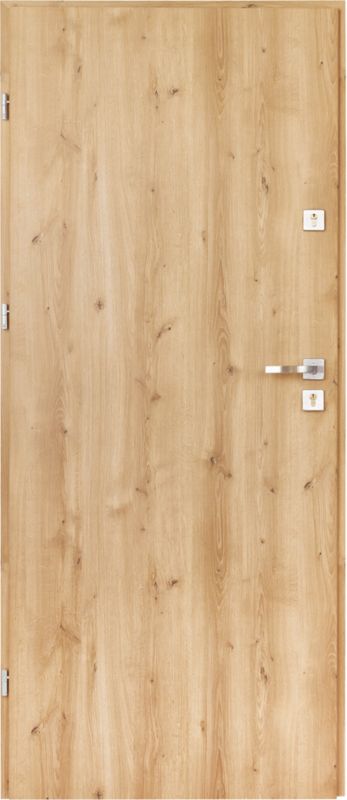 Calisto 80 venstre indvendige opgangsdør i bjerg-eg