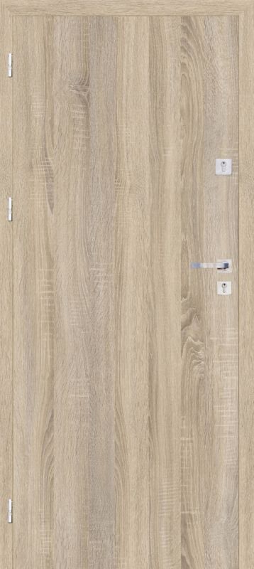 Indvendige trappelågedøre Windoor Calisto 80 venstre i sonoma-eg