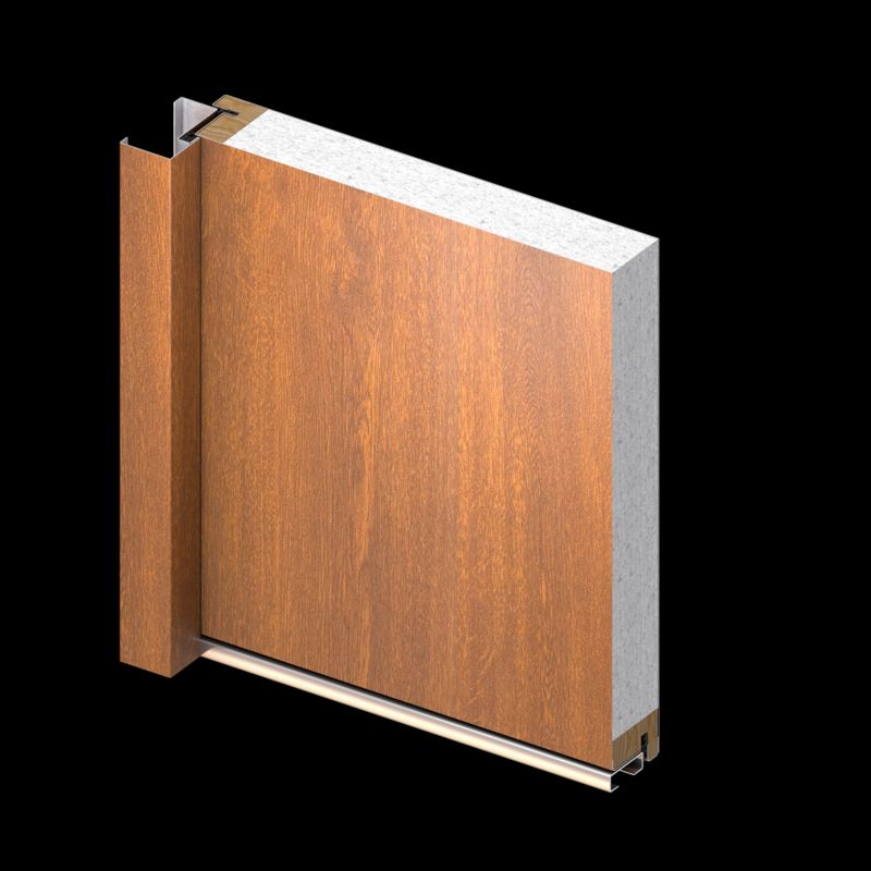 Yderdør O.K. Doors Wezuwiusz 90 højre i gylden eg