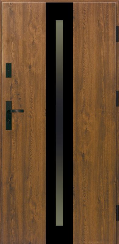 Udvendige døre Splendoor Ebro Passive Ultra 90 højrehængt valnød