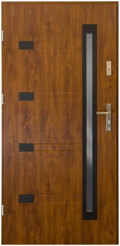 Yderdør Zitron 90 venstre gylden eg