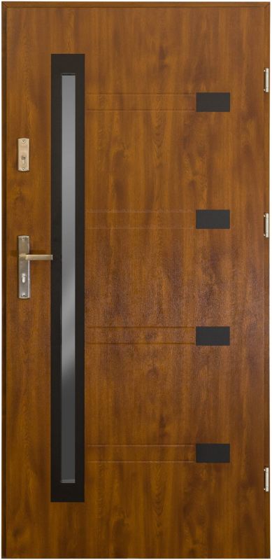 Yderdør Zitron 90 højre gylden eg