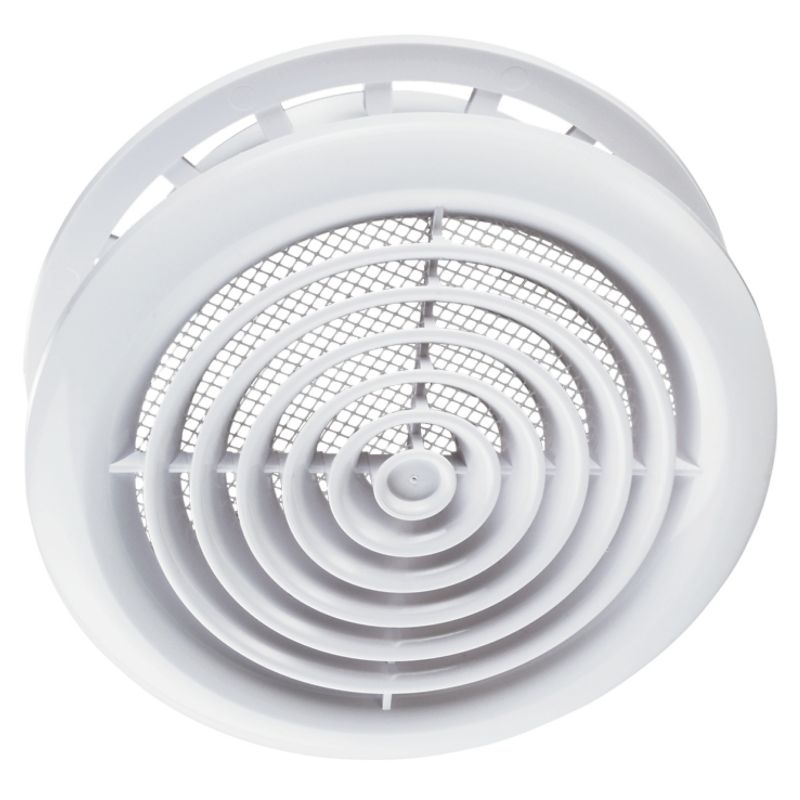 Vents loftdiffusor med udløb Ø 125 mm