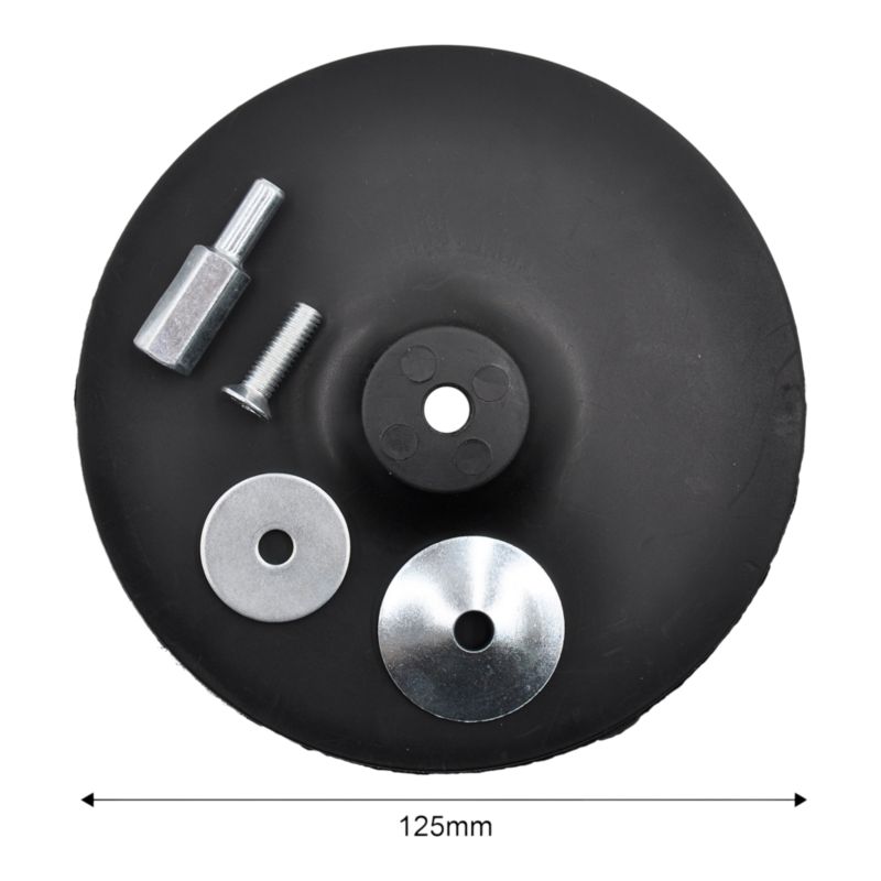 Slipskive til fiberglas Mac Allister 125 mm til boremaskine