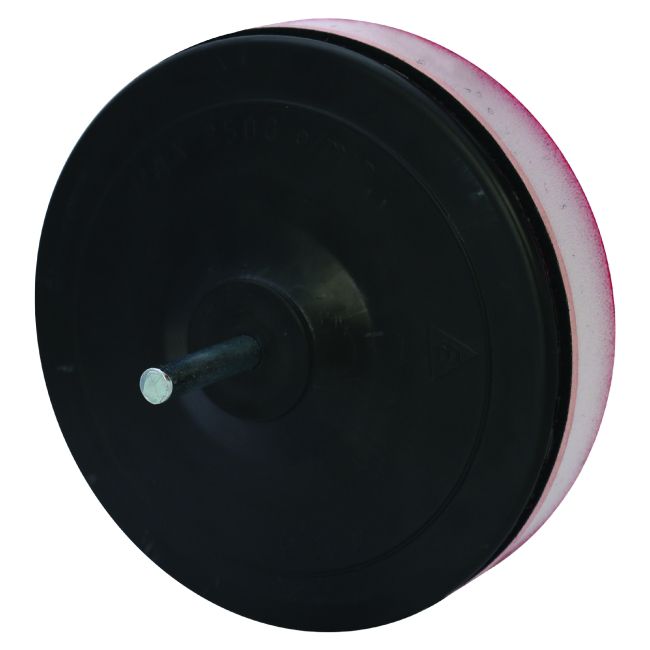 MacAllister polerskive med skum og velcro 125 mm