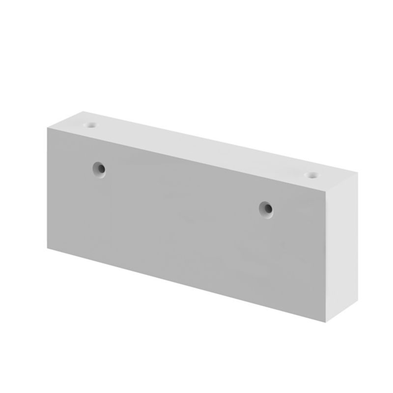 GoodHome Innovo afstandsbeslag til grebsløse skabe, hvid