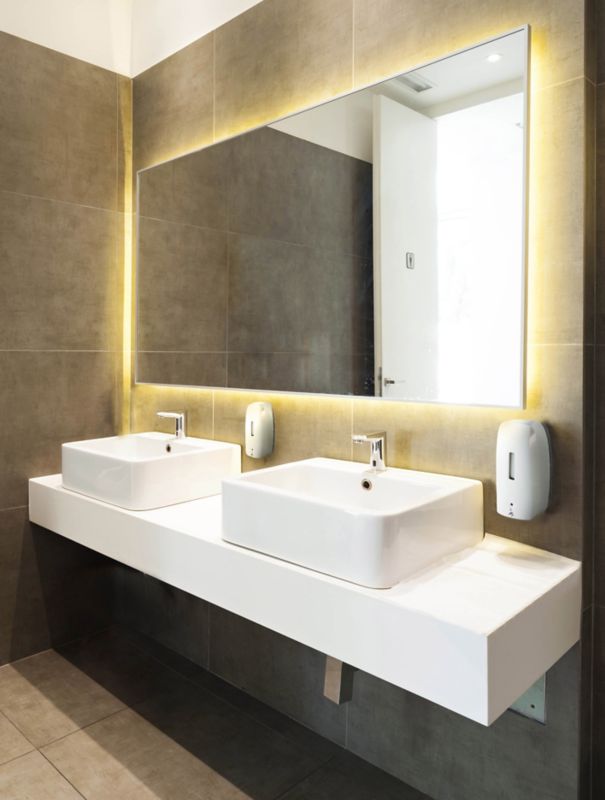 Masterline automatisk sæbedispenser 500 ml hvid