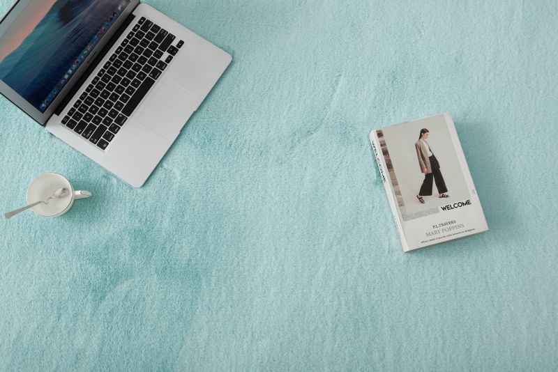 Balta Lop tæppe 80 x 150 cm mintgrøn