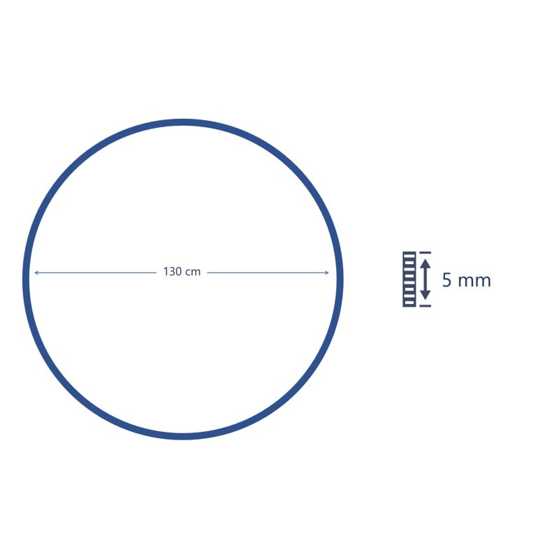 GoodHome Juta tæppe 130 cm rund