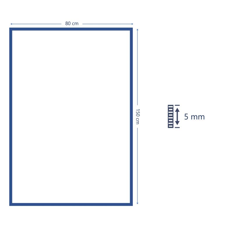 GoodHome Jute&Cotton tæppe 80 x 150 cm med mønster