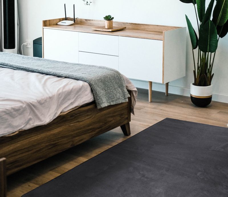 Lumen tæppe 80 x 150 cm antracit