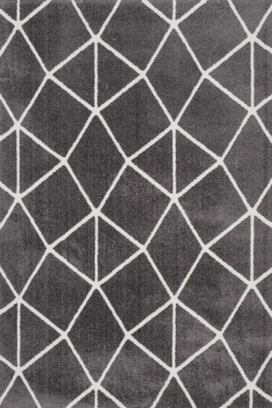Sintelon Creative tæppe 200 x 290 cm grå/hvid