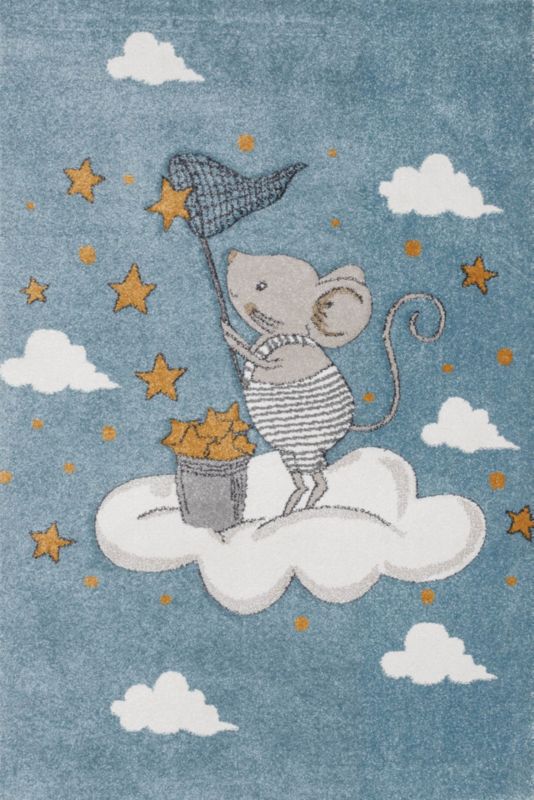 Sintelon Vegaskids tæppe 120 x 170 cm mus