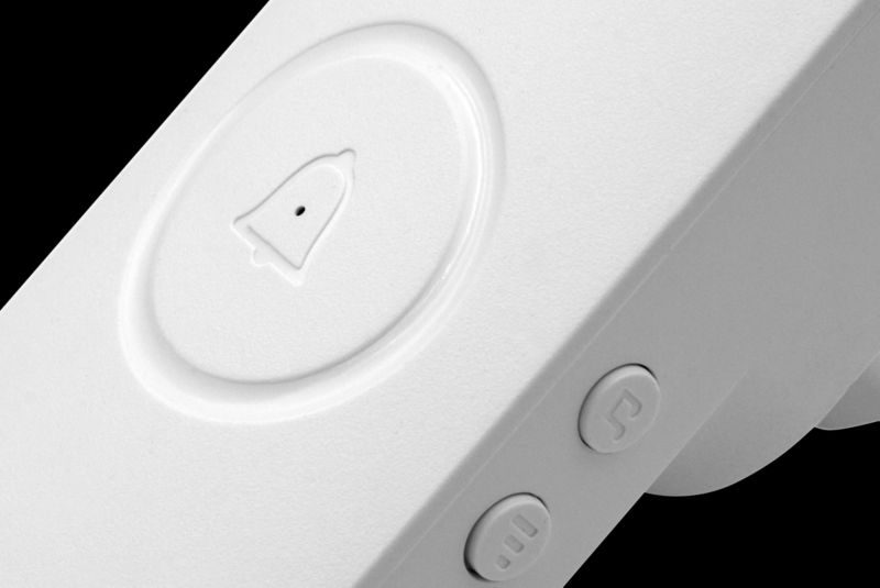 Trådløs dørklokke WDP-50A3 kinetisk hvid