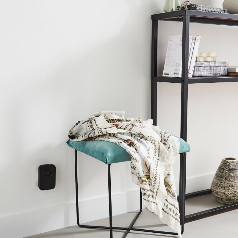 Trådløs dørklokke Blyss B2 med trykknap, rækkevidde 100 m