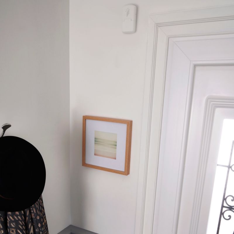 Trådløs elektrisk dørklokke Blyss A-1 med trykknap, rækkevidde 50 m