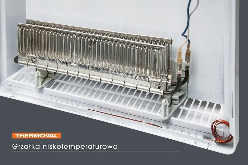 Elektrisk konvektorvarmer T-17 Thermoval 1500 W 600 x 450 x 80 mm 1 stk.