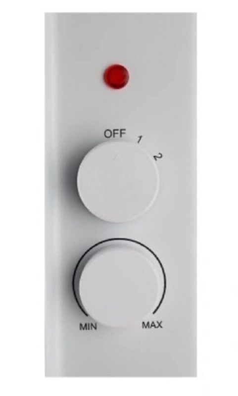 Elektrisk konvektorvarmer TC Thermoval 1500 W 615 x 420 x 80 mm 1 stk.