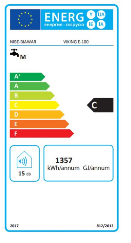 Elektrisk vandvarmer Biawar VIKING-E 100 l