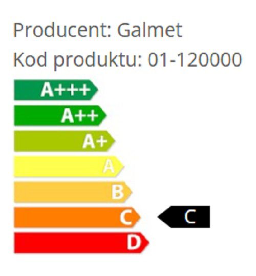 Elektrisk vandvarmer Galmet FOX 120 liter 1 stk.