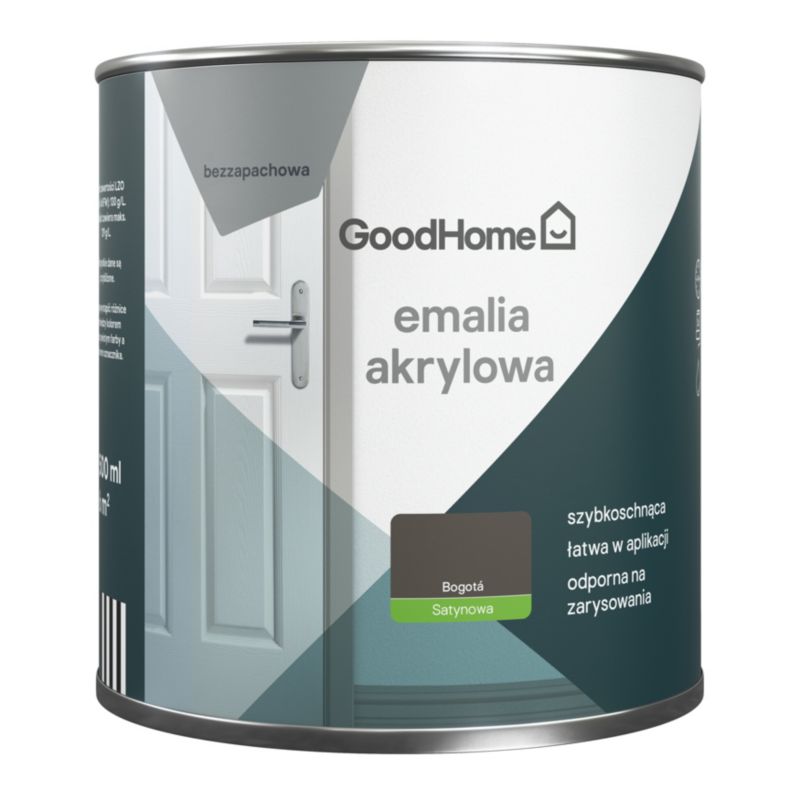 GoodHome akryl-emalje i brunt, pletresistent 0,5 l