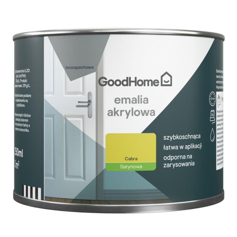 GoodHome cabra akryl-emalje, pletresistent, 0,25 l