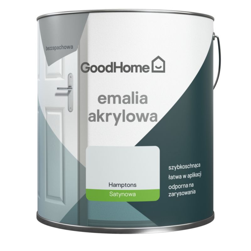 GoodHome Hamptons akryl-emalje, pletresistent, 2,5 l