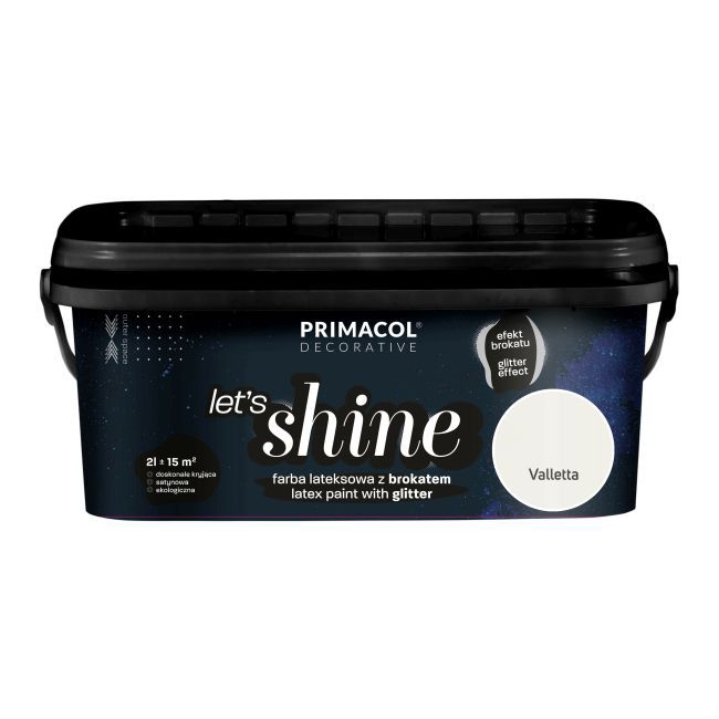 Primacol Let's Shine Valletta dekorativ maling 2 l