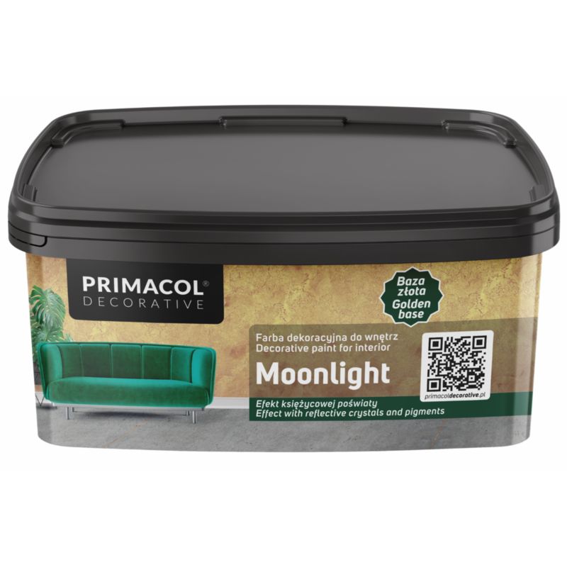 Primacol Moonlight dekorativ maling i gyldent, 1 l