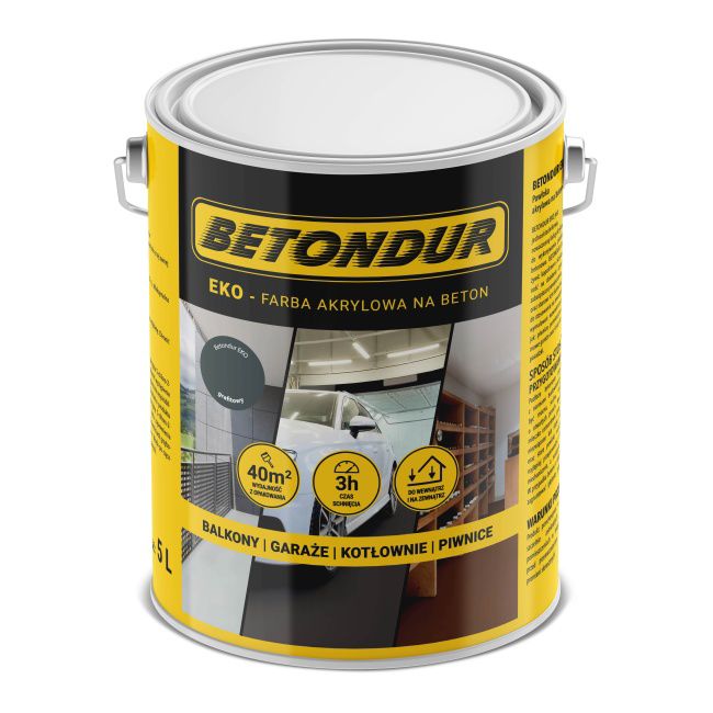 Betondur Eko grafit betonmaling 5 l