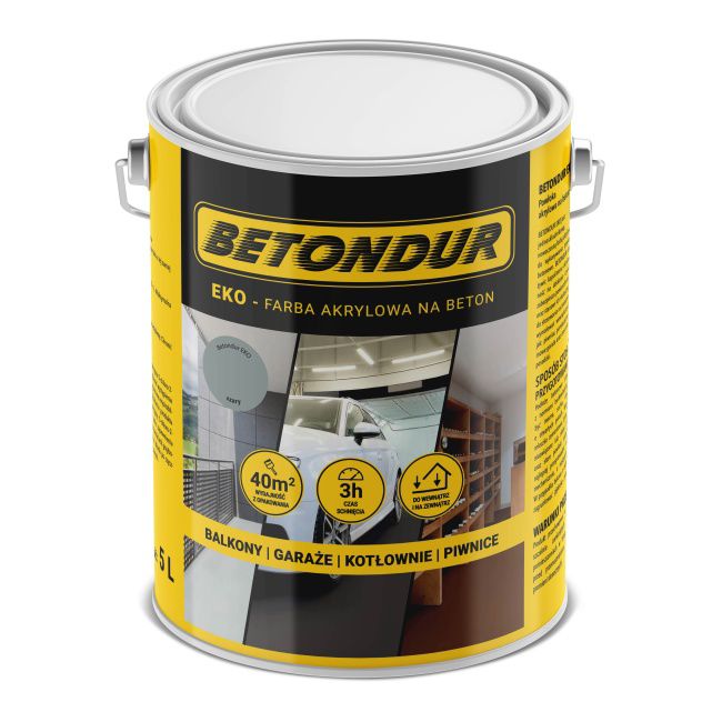 Betondur Eko grå betonmaling 5 l