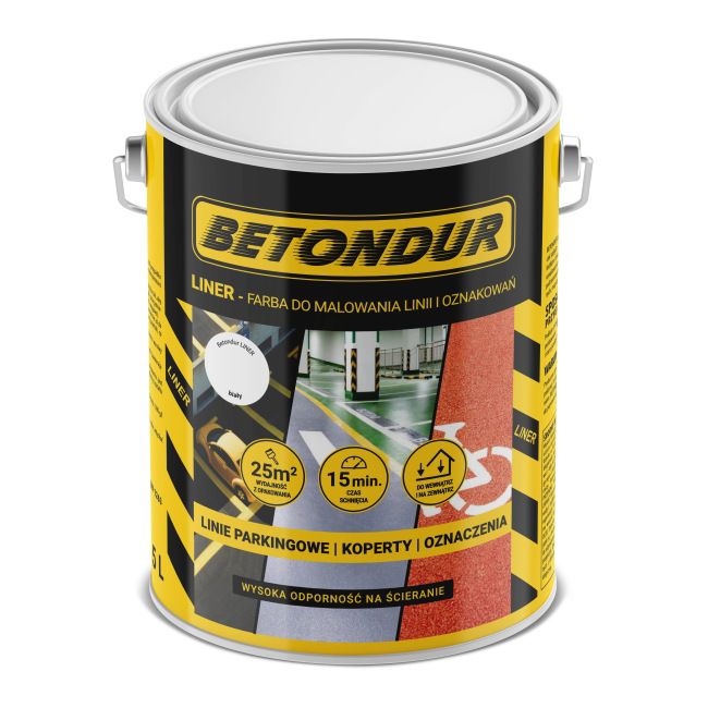 Betondur Liner hvid betonmaling 5 l