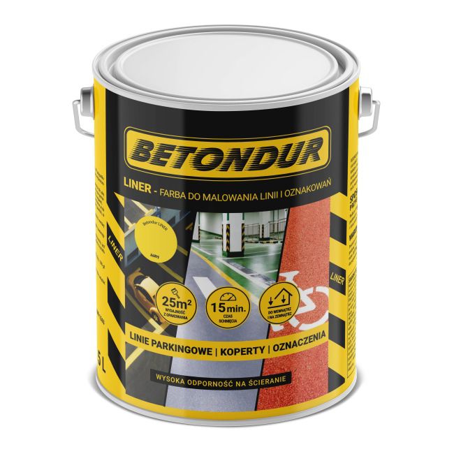 Betondur Liner gul betonmaling 5 l