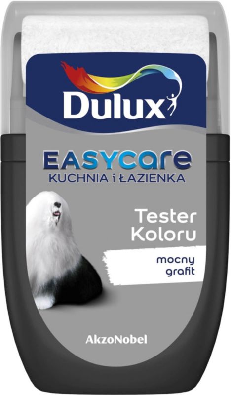 Dulux EasyCare Køkken og Badeværelse maling stærk grafit 30 ml