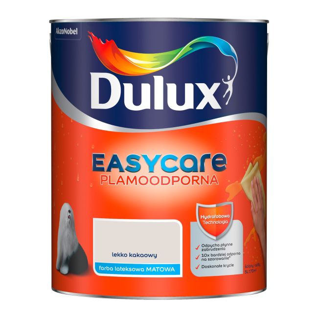 Dulux EasyCare maling let kakaobrun 5 l
