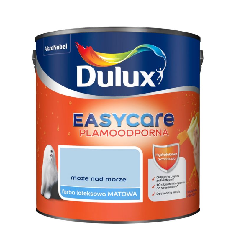 Dulux EasyCare maling til kystområder 2,5 l