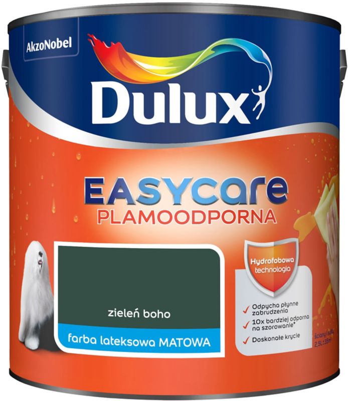 Dulux EasyCare maling boho grøn 2,5 l