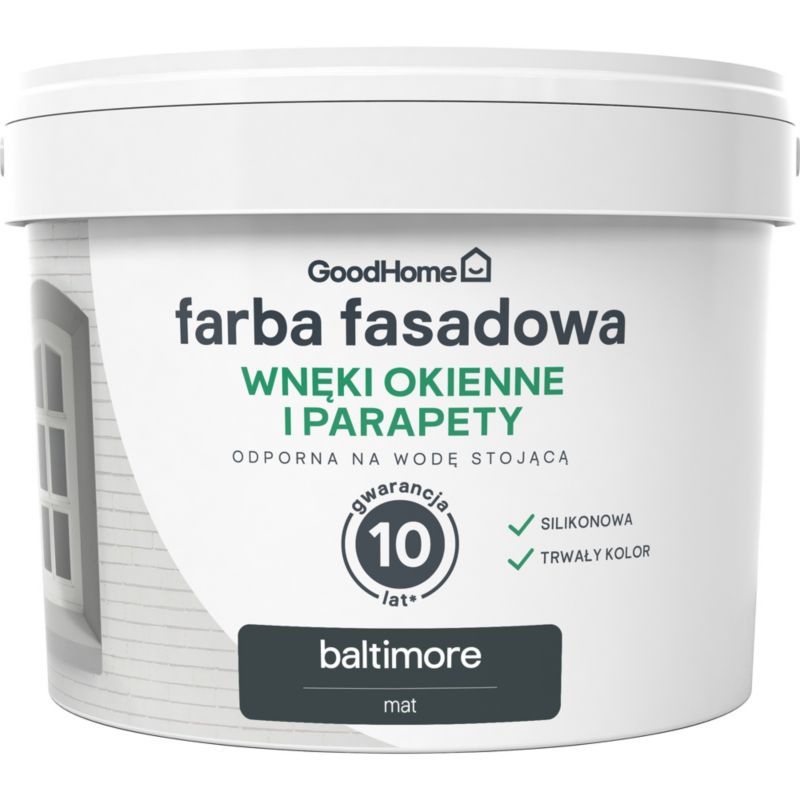 GoodHome Baltimore facadefarve 2,5 l