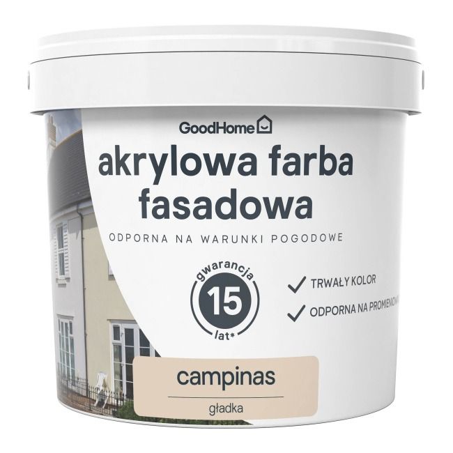 GoodHome Campinas facadefarve 5 l