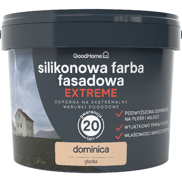 GoodHome Premium Dominica facadefarve 10 l